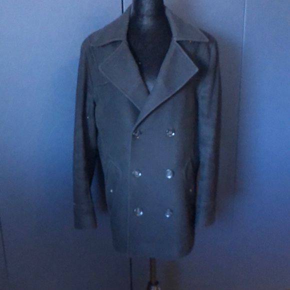 HUGO BOSS navy winter coat size small - Picture 2 of 16